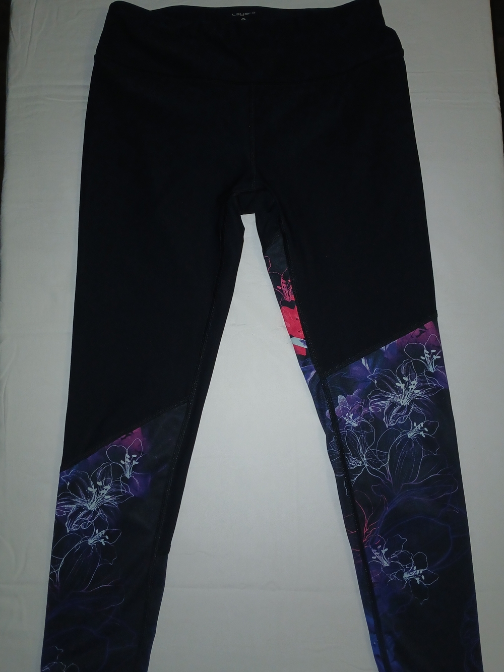 Layer 8 Floral Design Leggings